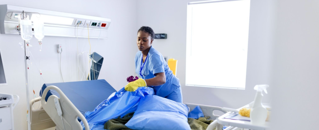 Como aplicar para oportunidades de emprego como faxineiro hospitalar e trabalhador de lavanderia